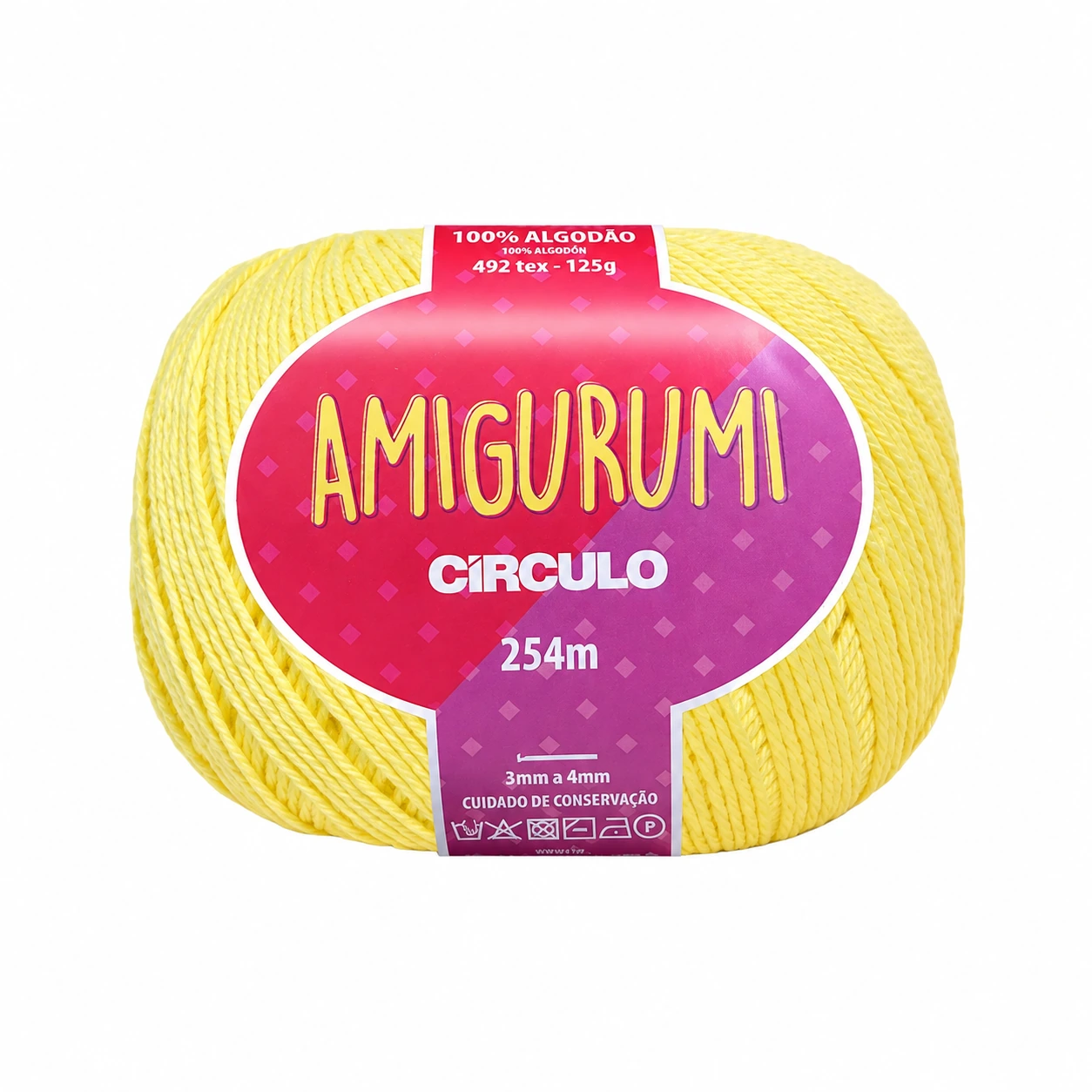 AMIGURUMI - AMARELO CANDY -1730